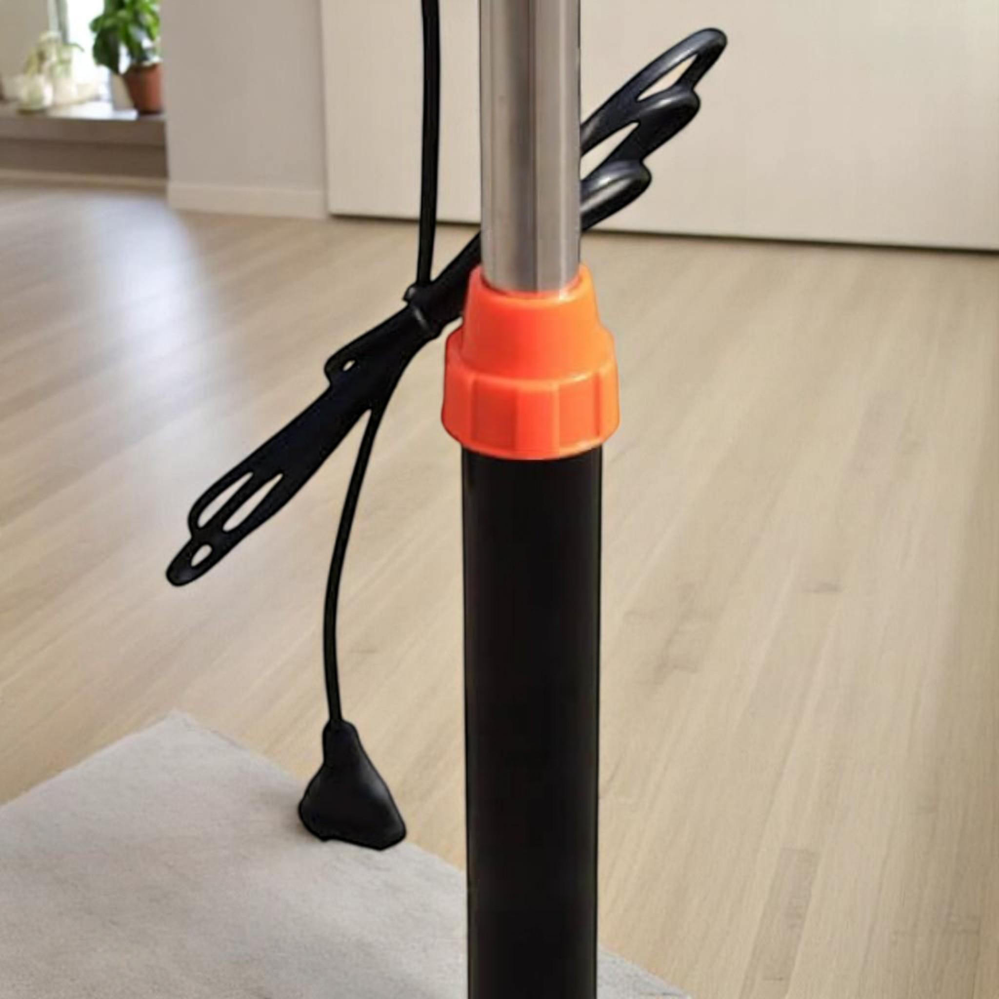 Вентилятор підлоговий Domotec MS-1620 40 Вт 3 швидкості Black/Orange (V_MS1620Black/Orange ) - фото 2 Вентилятор підлоговий Domotec MS-1620 40 Вт 3 швидкості Black/Orange (V_MS1620Black/Orange ) - фото 2