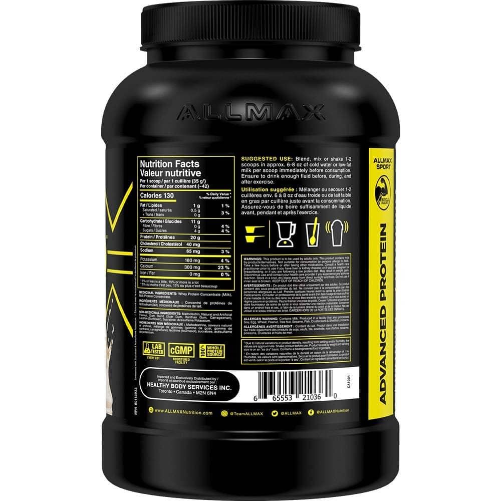 Протеїн Allmax Nutrition Allpro Advanced Protein vanilla 1453 г (00000037968) - фото 3