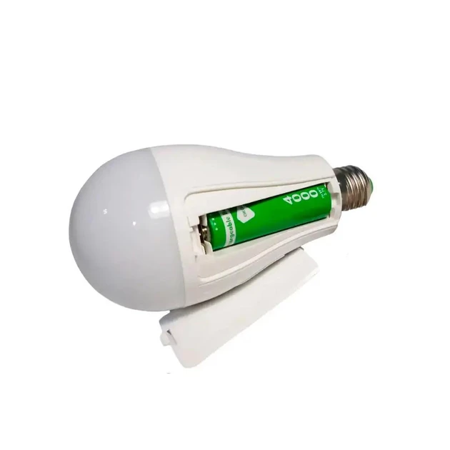 LED-лампа E27 від акумулятора 2х1200 mAh (MX-00008576)