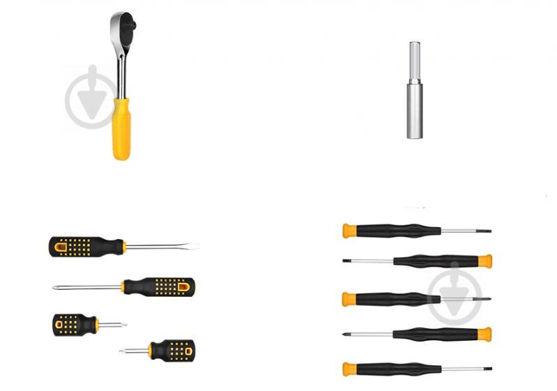 Набор инструментов в чемодане Crest tools 168 предметов - фото 6