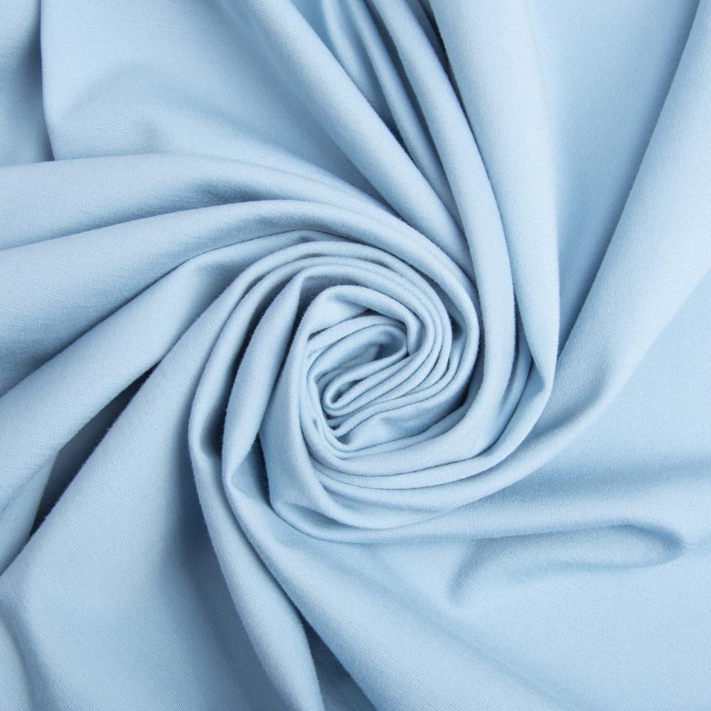 Ткань трикотаж Прага V-1048 525 гр/м2 Голубой (23423)