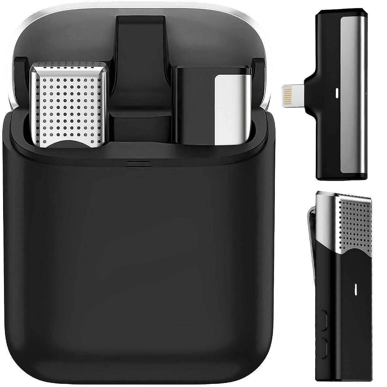 Микрофон беспроводной петличный Savetek P35 Lightning для iPhone/iPad с зарядным кейсом до 20 м Микрофон беспроводной петличный Savetek P35 Lightning для iPhone/iPad с зарядным кейсом до 20 м