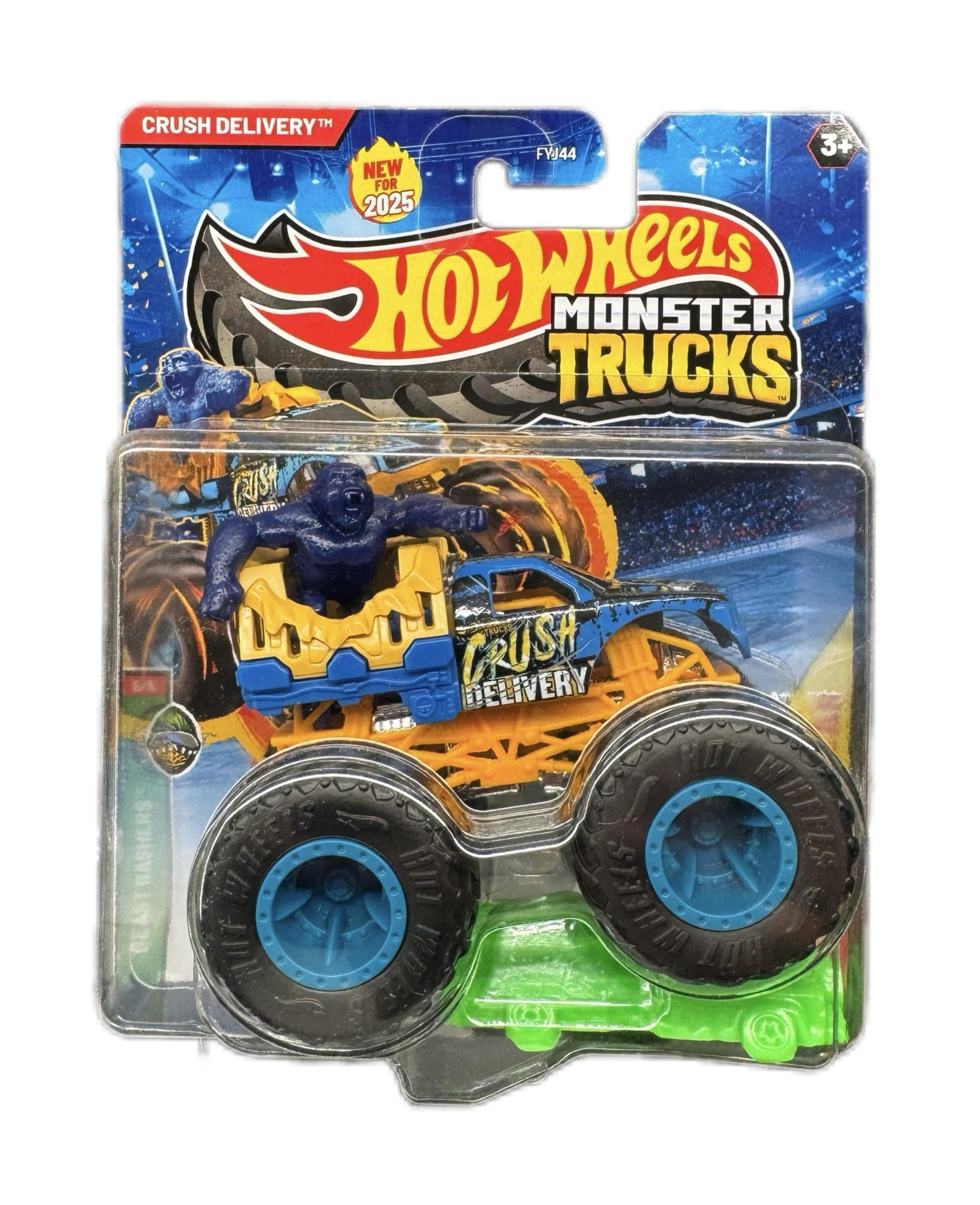 Машинка-внедорожник Hot Wheels Beast Beshers / Crash Delivery FYJ44 6/6 1:64 2025 (29332454)