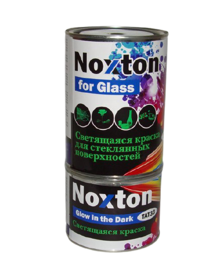 Светящаяся краска Noxton For Glass для стекла 1 л Классика зеленый (100803562)