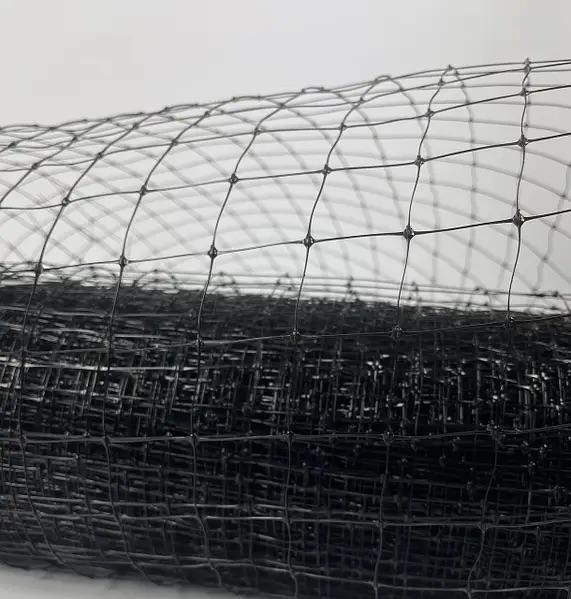 Сетка защитная от птиц Птичка 1x50 м ячейка 30х35 мм Черный (673) - фото 10