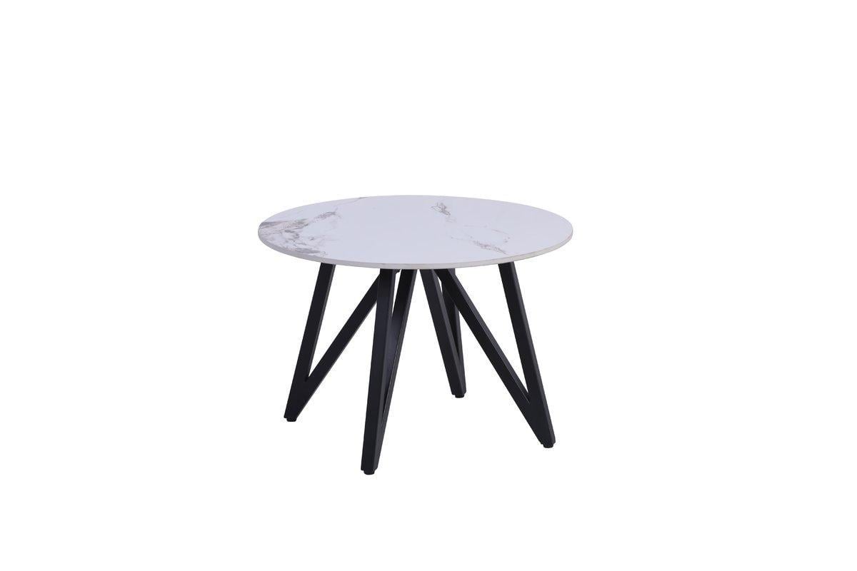 Стіл журнальний COLORADO Білий глянець/Чорний (COLORADO)