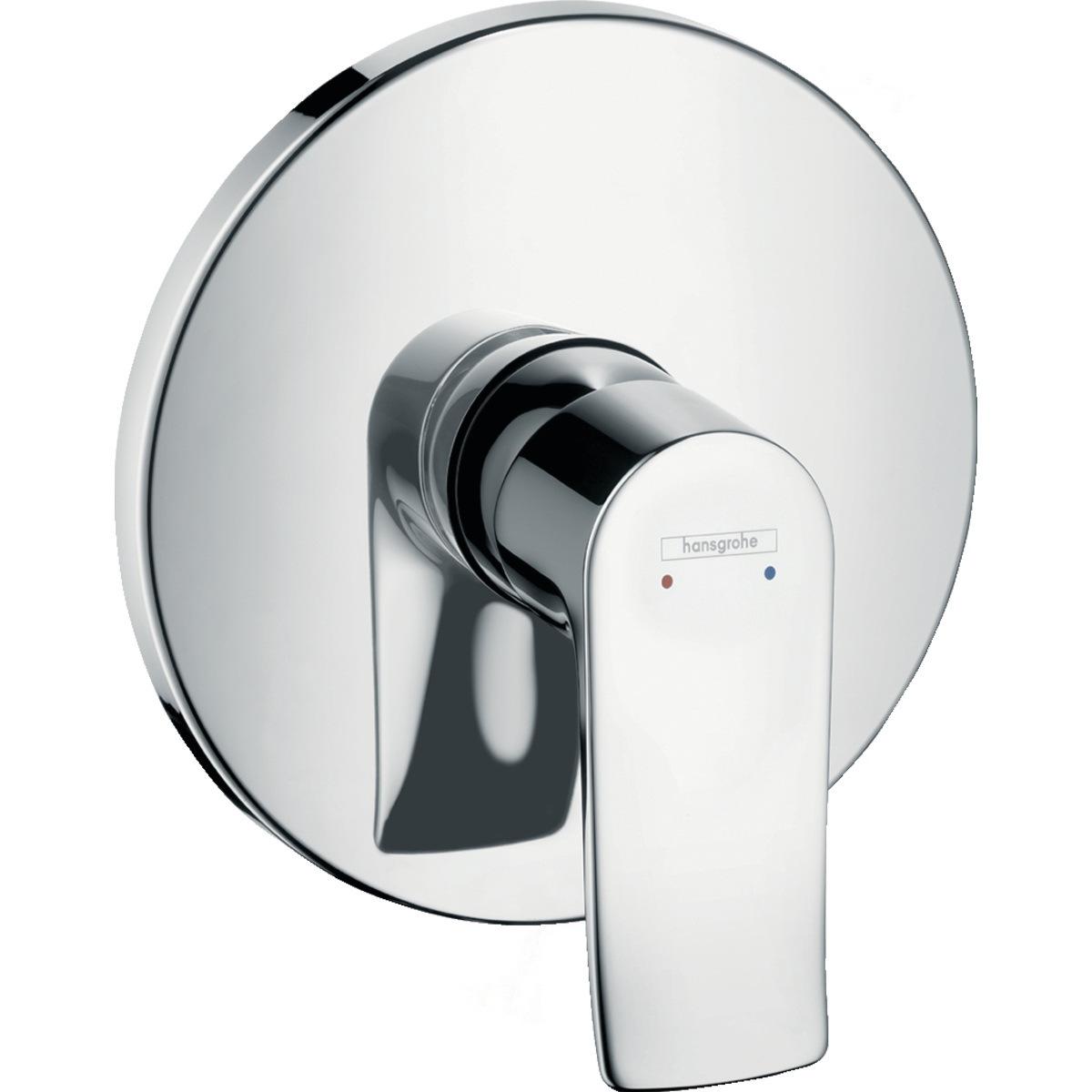 Смеситель для душа скрытого монтажа Hansgrohe Metris 31685000+01800180 Хром (173335)