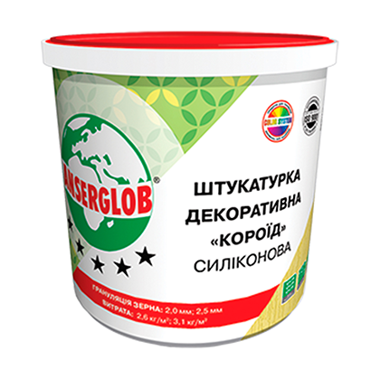 Штукатурка силиконовая короед фракция 2,0 мм 25 кг (8442) - фото 1 Штукатурка силиконовая короед фракция 2,0 мм 25 кг (8442) - фото 1