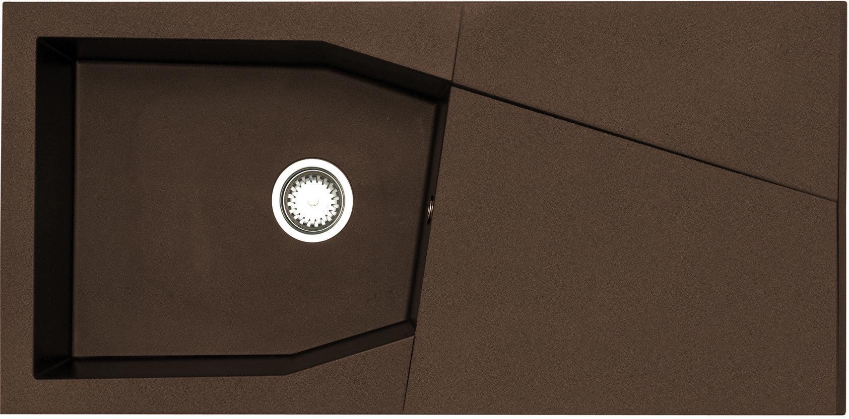 Кухонная мойка LONGRAN LAZIO 1.0B Коричневый (Chocolate Metallic)