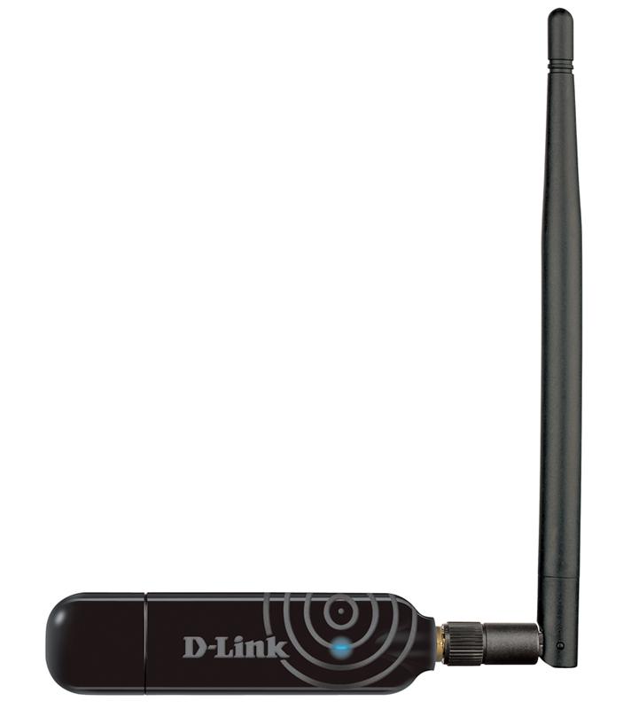 Адаптер Wi-Fi D-Link DWA-137 N300 High-Gain Чорний (ERC-DWA-137) - фото 1