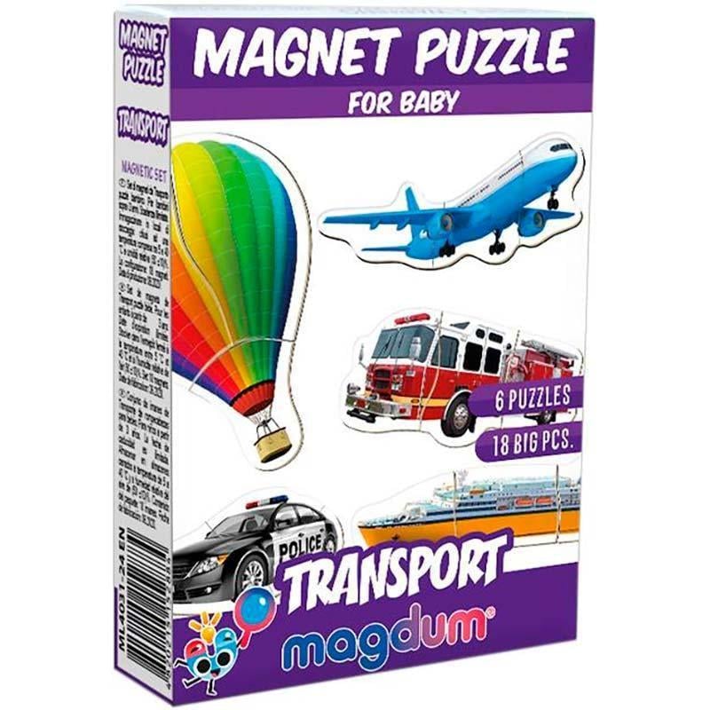 Набор магнитов Baby puzzle Транспорт (4031-24 EN) Набор магнитов Baby puzzle Транспорт (4031-24 EN)