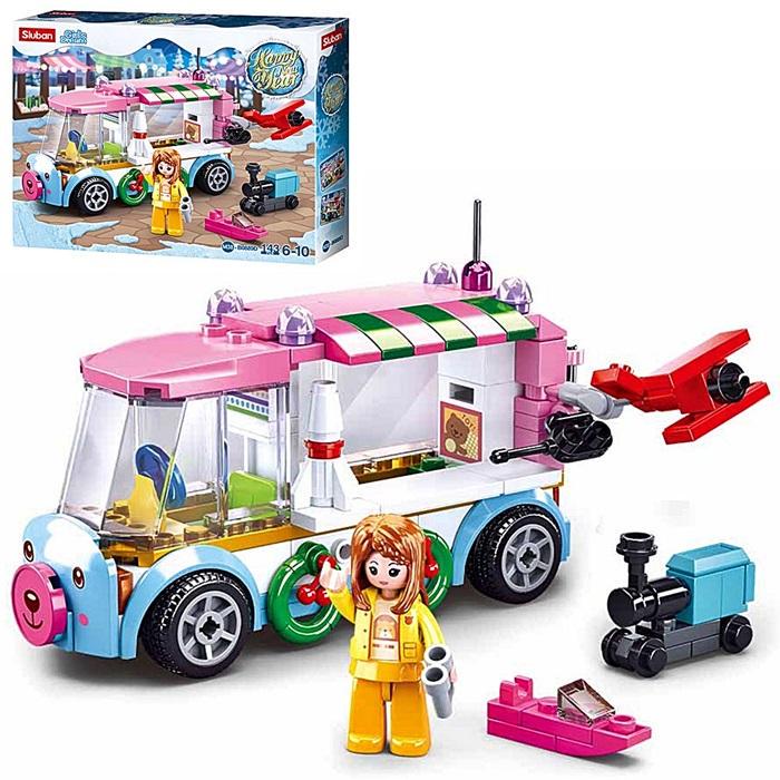 Конструктор Sluban Розовая Мечта 143 деталей (M38-B0889D)