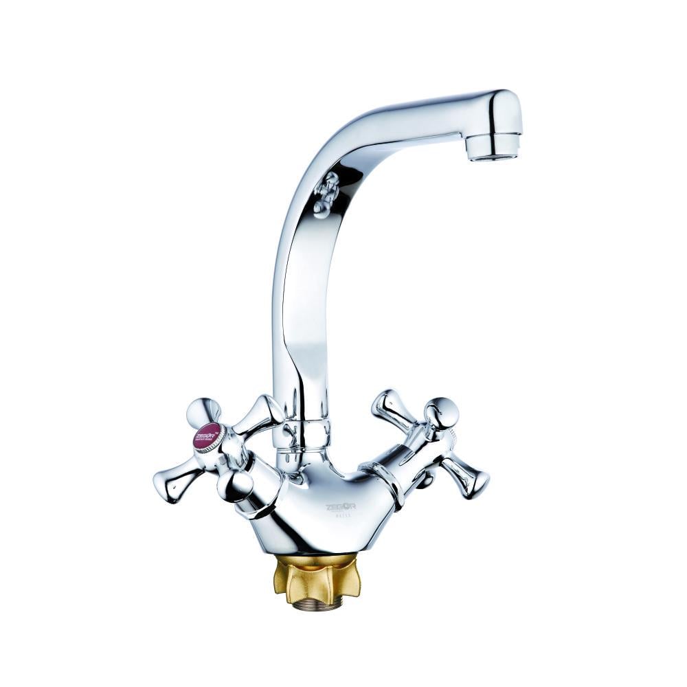Смеситель для кухни Zegor DTZ4-D827 двухвентильный