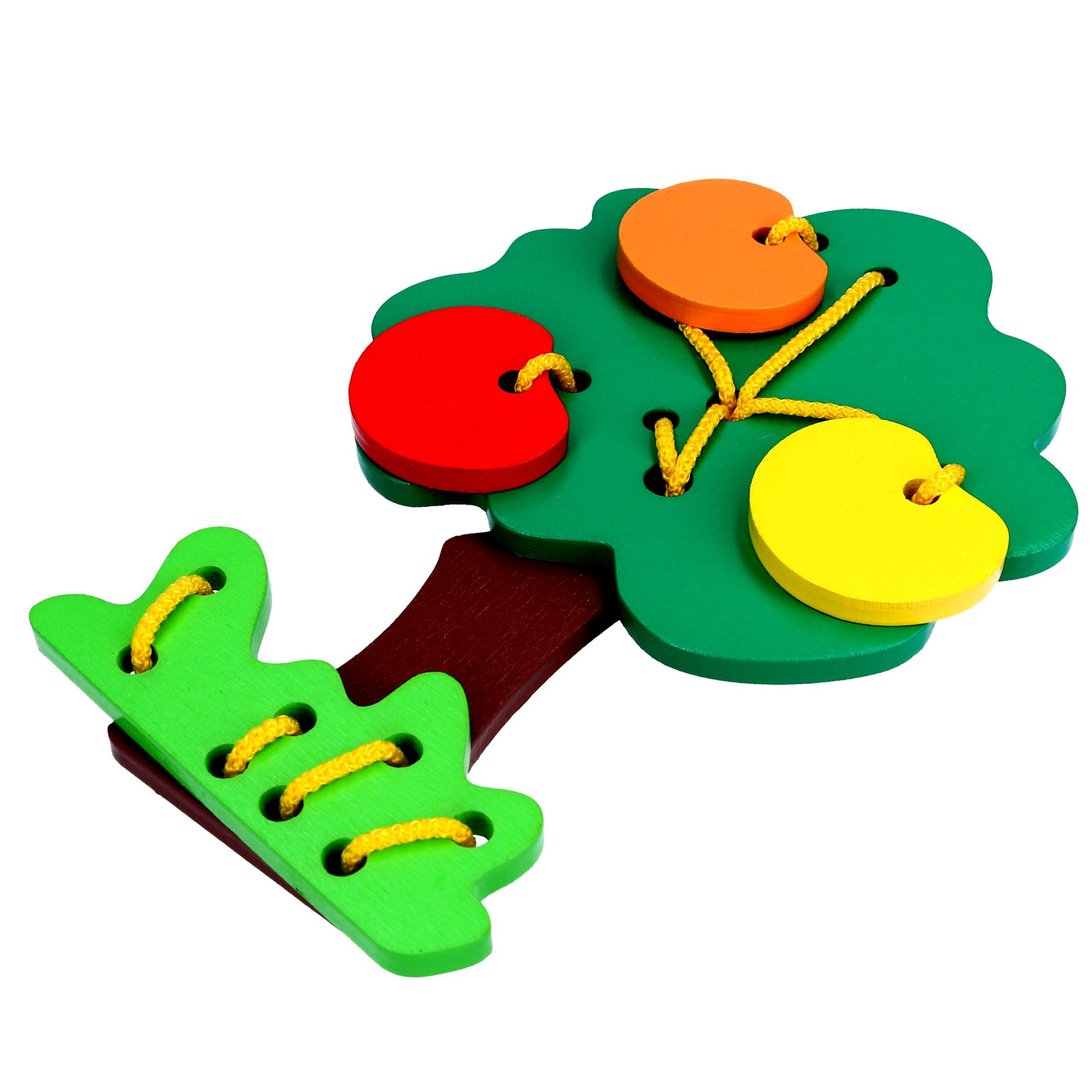 Игрушка-шнуровка Дерево (33) - фото 2 Игрушка-шнуровка Дерево (33) - фото 2