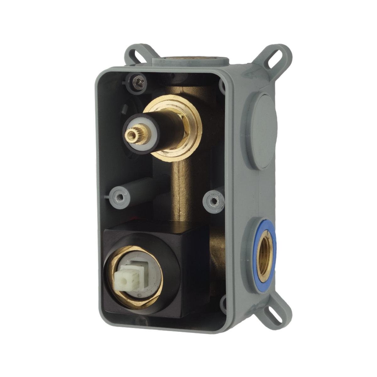 Душова система для душу Venta BR625SB прихованого монтажу на два споживачі/змішувач для умивальника Venta Black - фото 3