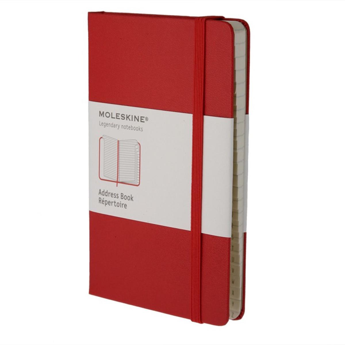 Блокнот Moleskine Creative карманный 9х14 см азбука красный (9788862930321)