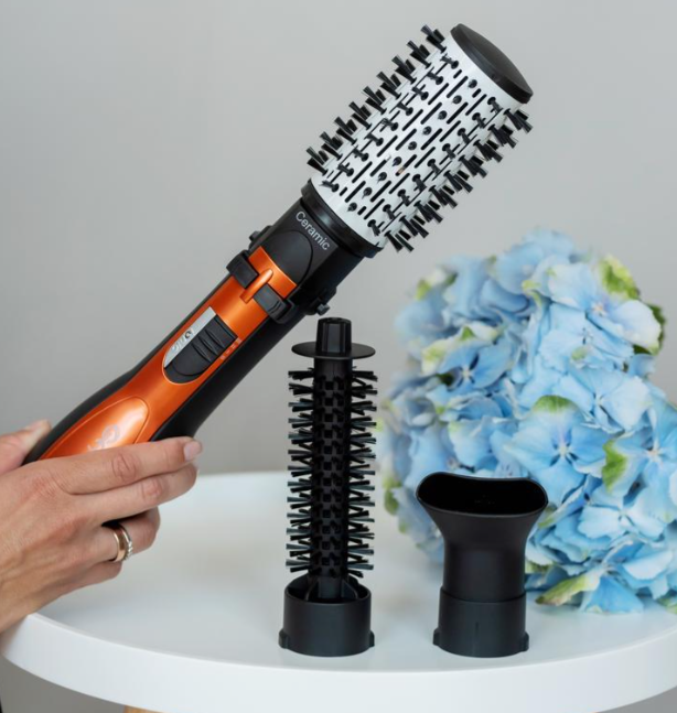 Фен-стайлер для сушки волос с насадками 3в1 1000 Вт - фото 5 Фен-стайлер для сушки волос с насадками 3в1 1000 Вт - фото 5