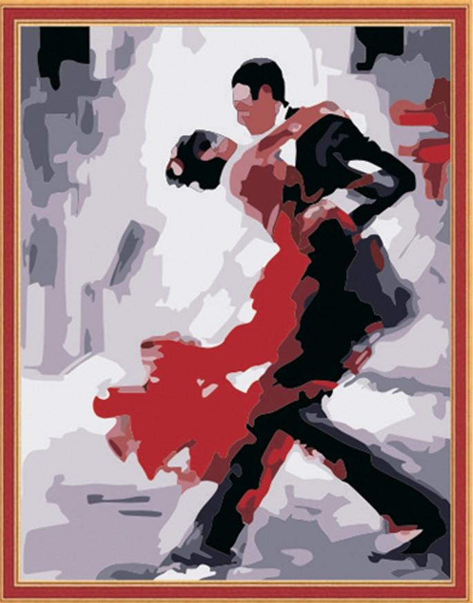 Картина за номерами Ідейка Танго 1 40x50 см (skl-КНО121)