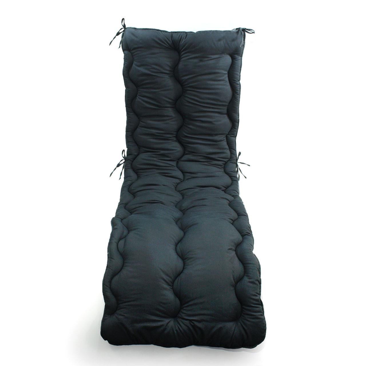 Матрас для садовой качели LITE МІ0025 180х50х6 см Черный (162238) Матрас для садовой качели LITE МІ0025 180х50х6 см Черный (162238)