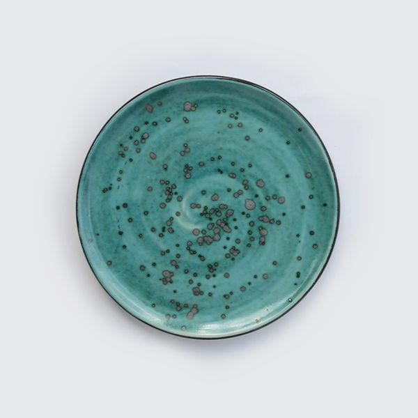 Тарелка Manna ceramics Тиффани 21 см Бирюзовый (2021-17)