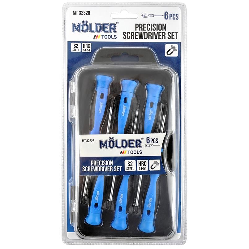 Набор отверток Molder MT32326 для точных работ 6 шт. (15004212)