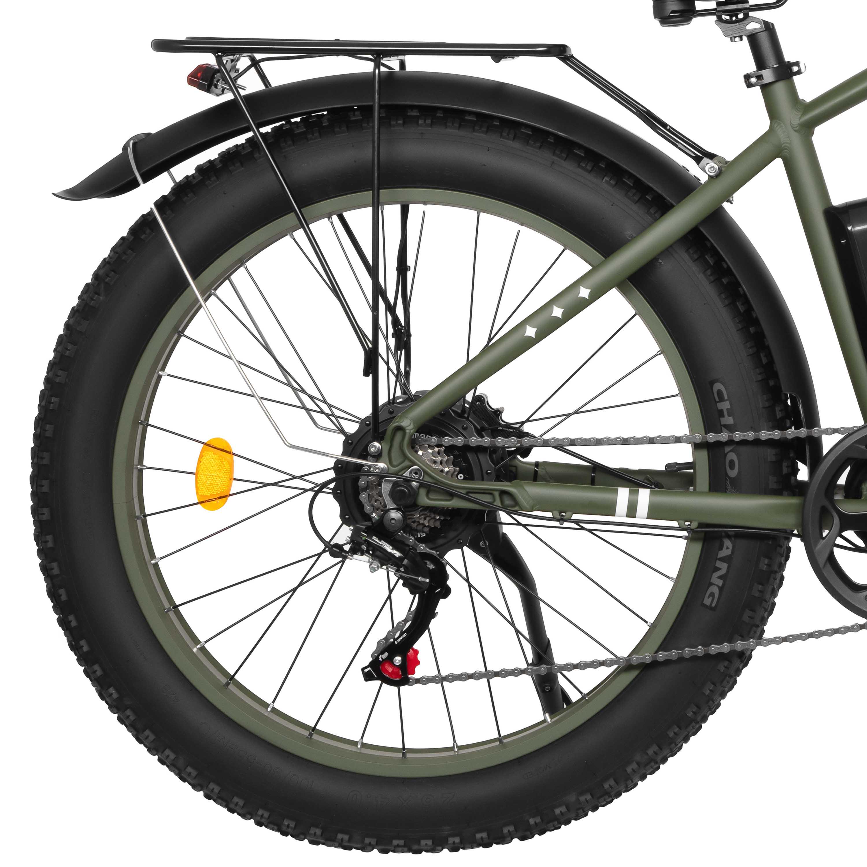 Электровелосипед 2E EB19 d колес 26" 7 скоростей 1000 Вт Темно-зеленый (a9b64262) - фото 6 Электровелосипед 2E EB19 d колес 26" 7 скоростей 1000 Вт Темно-зеленый (a9b64262) - фото 6