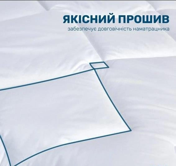 ᐉ Наматрасник защитный стеганый с резинкой холлофайбер стандартный ...