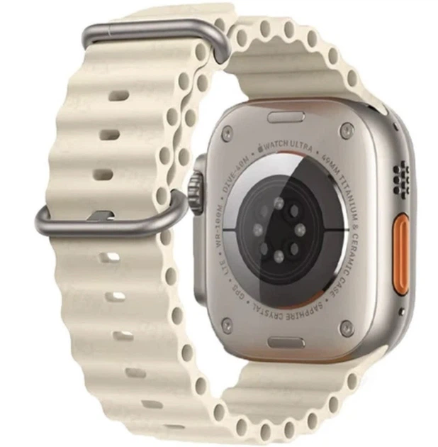Ремінець CASE LAB Ocean Band for Apple Watch 42/44/45/49 мм Antique White (м00241) Ремінець CASE LAB Ocean Band for Apple Watch 42/44/45/49 мм Antique White (м00241)
