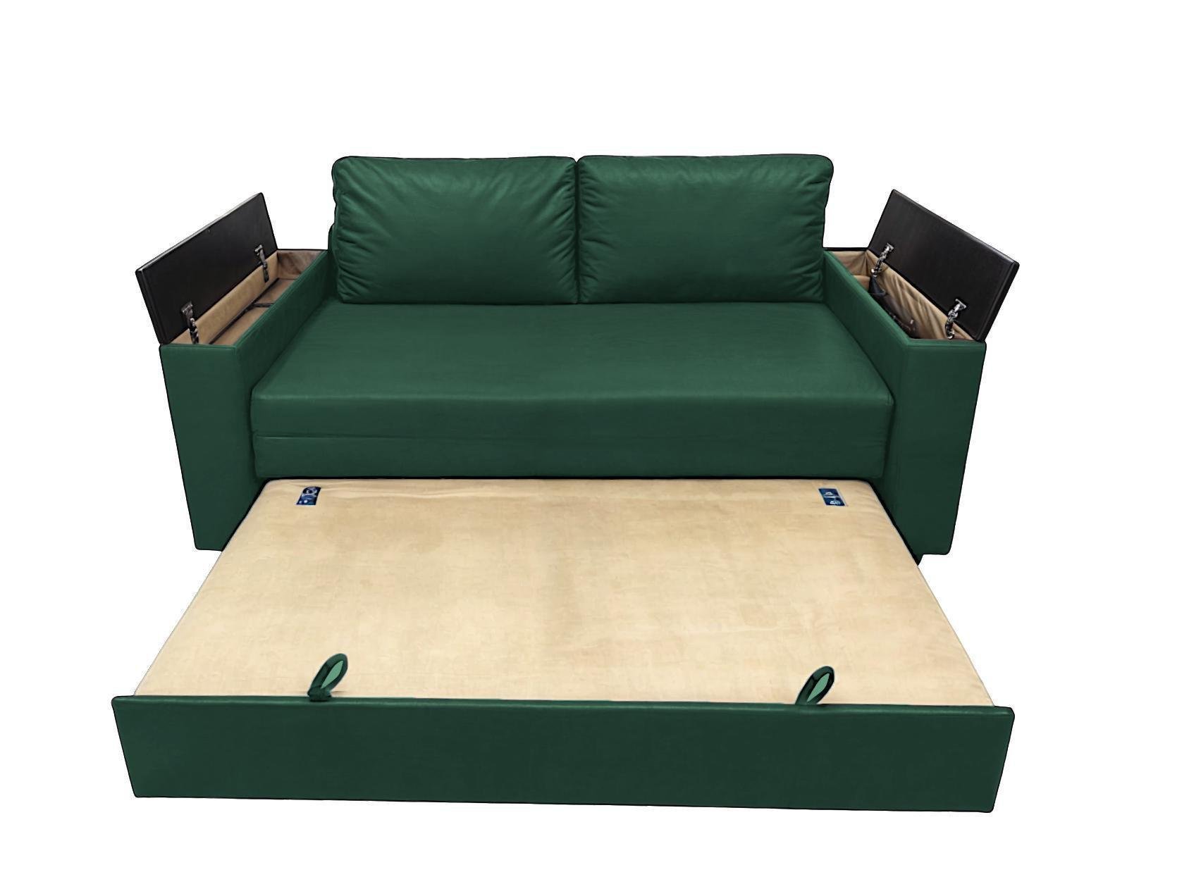 Диван-трансформер Tobi Sho Kubus-120 мягкий для гостиной велюр 1600х800х1000 мм Изумрудный - фото 5 Диван-трансформер Tobi Sho Kubus-120 мягкий для гостиной велюр 1600х800х1000 мм Изумрудный - фото 5