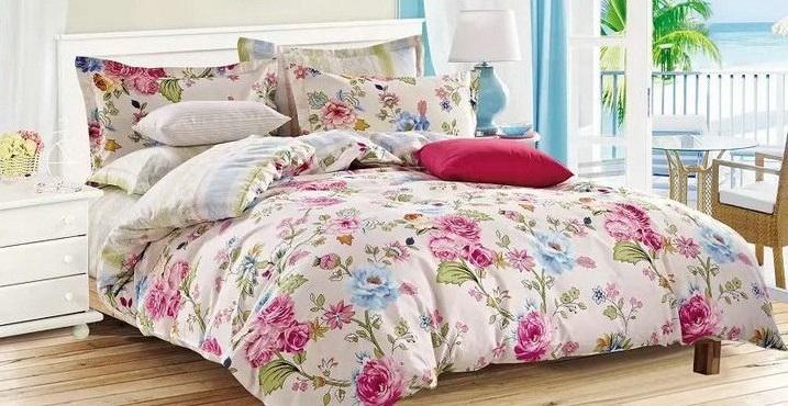 Комплект постельного белья Zastelli 2771-2776 Эстетика сатин евро 200х220 Молочный