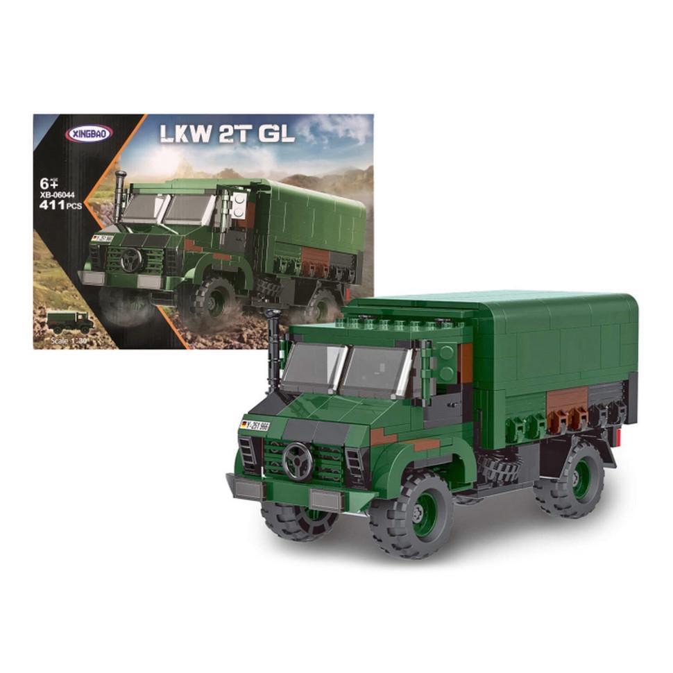 Конструктор Військова вантажівка XB-06044 411 деталей (RLT29058)