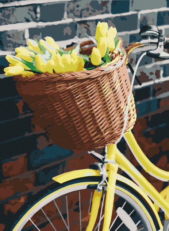 Картина по номерам ART CRAFT Желтые тюльпаны 40х50 см