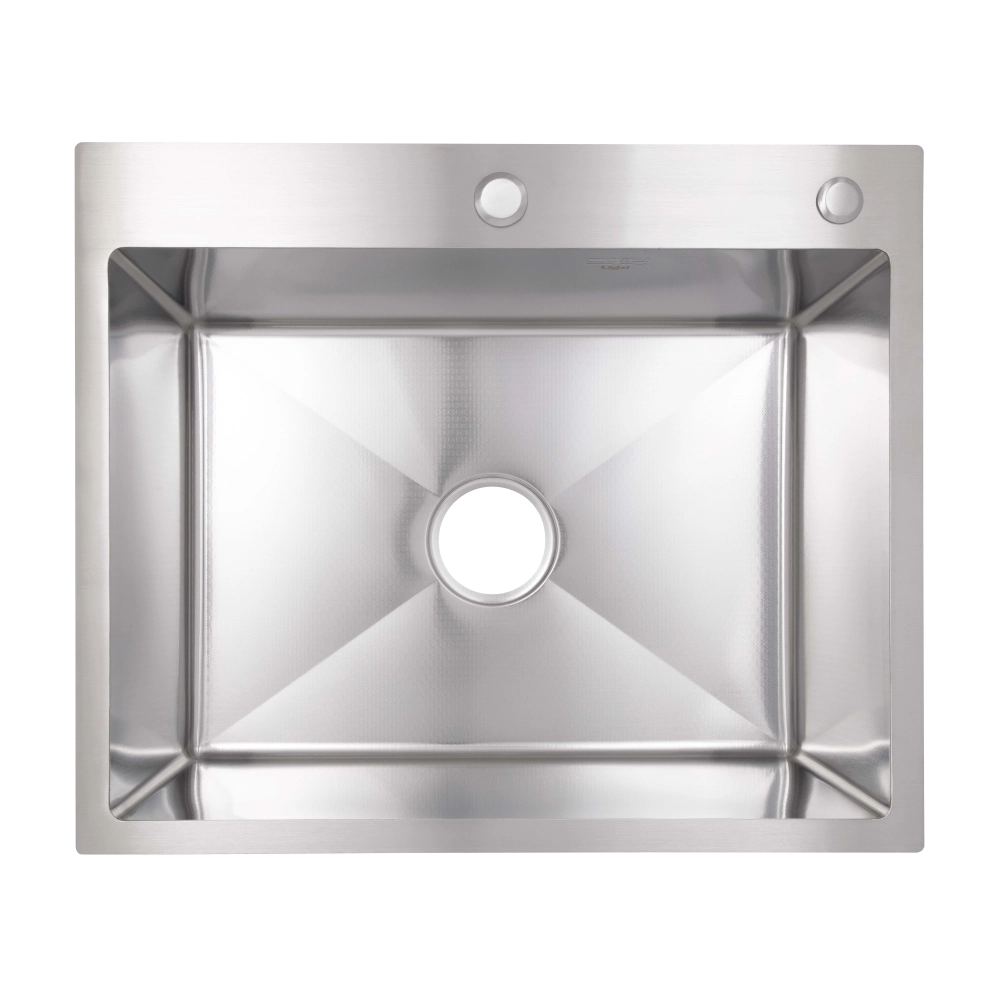 Мойка для кухни интегрированная Lidz Handmade H6050H Decor Honeycomb 2,5/0,5 мм (48370)