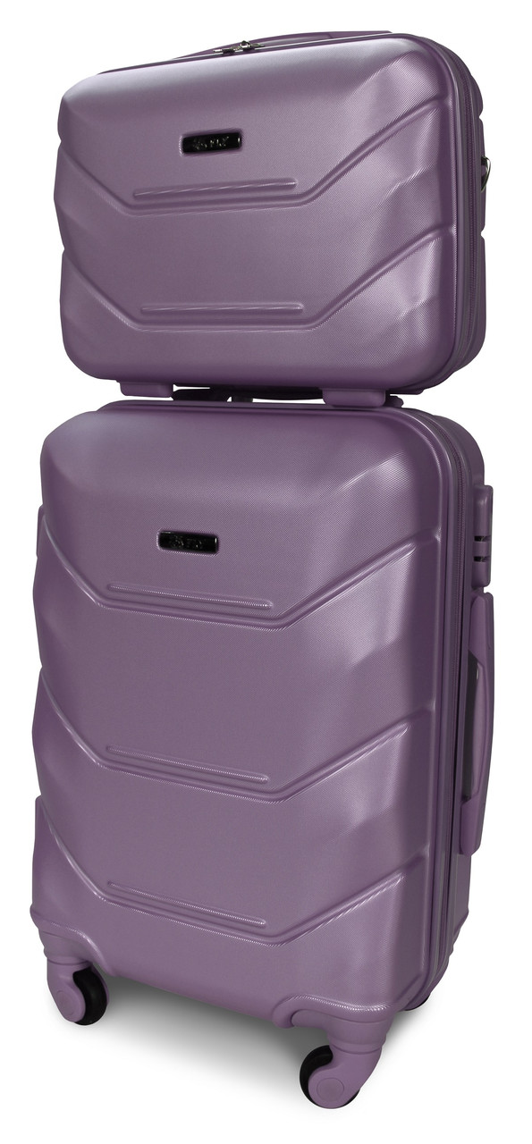 Кейс-пілот ручна поклажа Fly К147 30х37х18 см Срібно-фіолетовий - фото 7 Кейс-пілот ручна поклажа Fly К147 30х37х18 см Срібно-фіолетовий - фото 7