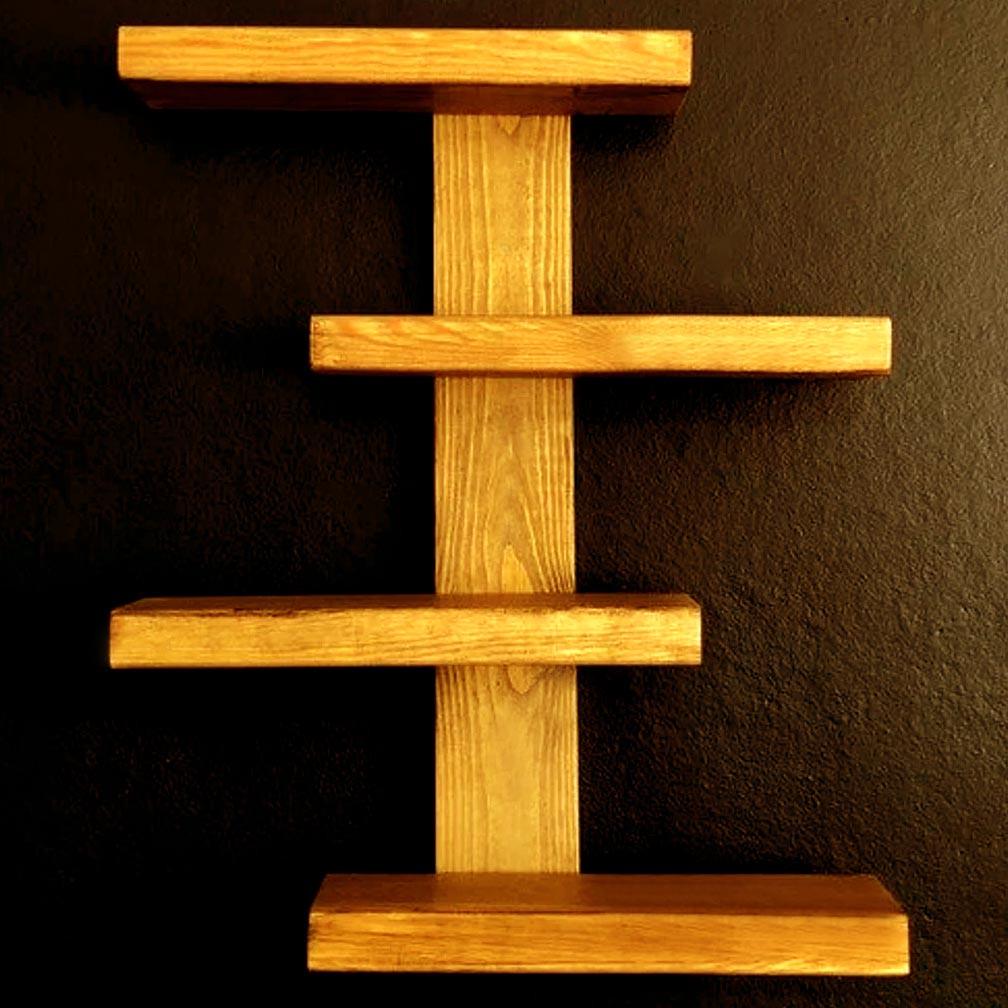 Полка для ванной из дерева Козеро Карри (ВНП/006903)