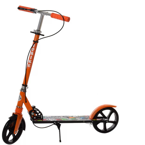 Дитячий самокат ITrike SR 2-010-1T двоколісний Помаранчевий (SUN6670) Дитячий самокат ITrike SR 2-010-1T двоколісний Помаранчевий (SUN6670)