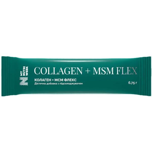 Коллаген My Nutri Week Collagen+MSM Flex 6,75 г Sachet Mango Maracuja (000027703)