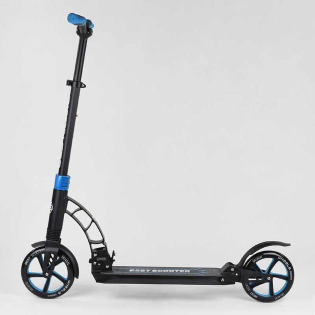 Самокат двухколесный Best Scooter 44073/2 колеса PU/два амортизатора/колесо переднее d 200 мм/колесо заднее d 200 мм (25109769)
