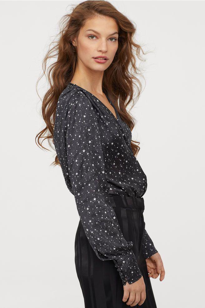 Блуза-боді 34 Чорний (6886419RP3) - фото 3