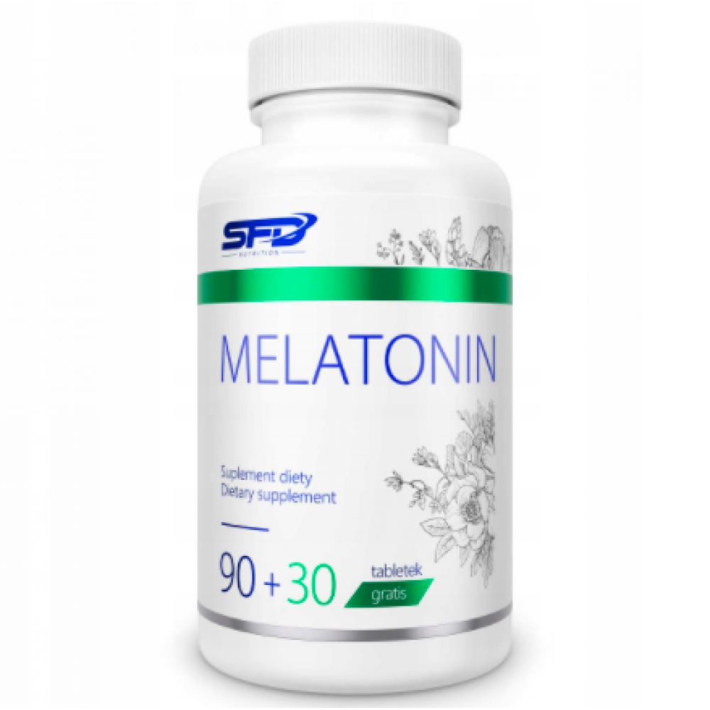 Поліпшення сну SFD Nutrition Melatonin 120 таблеток (К100-12-6515636-20)