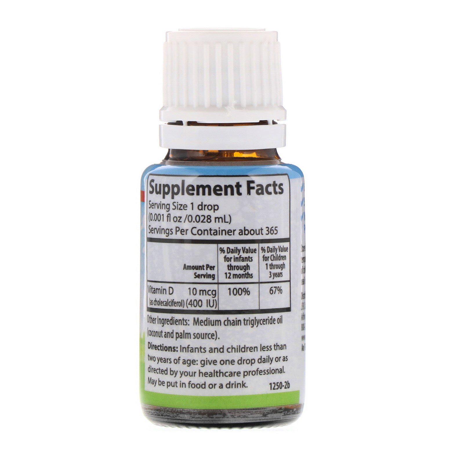 Витамин Д3/Baby's Vitamin D3 Carlson Labs для младенцев 400 МЕ/10 мкг 10,3 мл - фото 4 Витамин Д3/Baby's Vitamin D3 Carlson Labs для младенцев 400 МЕ/10 мкг 10,3 мл - фото 4