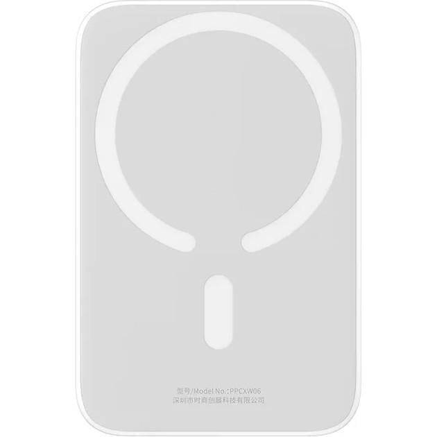 Повербанк BASEUS Magnetic Mini 20 W 6000 mAh Білий (2391920855)