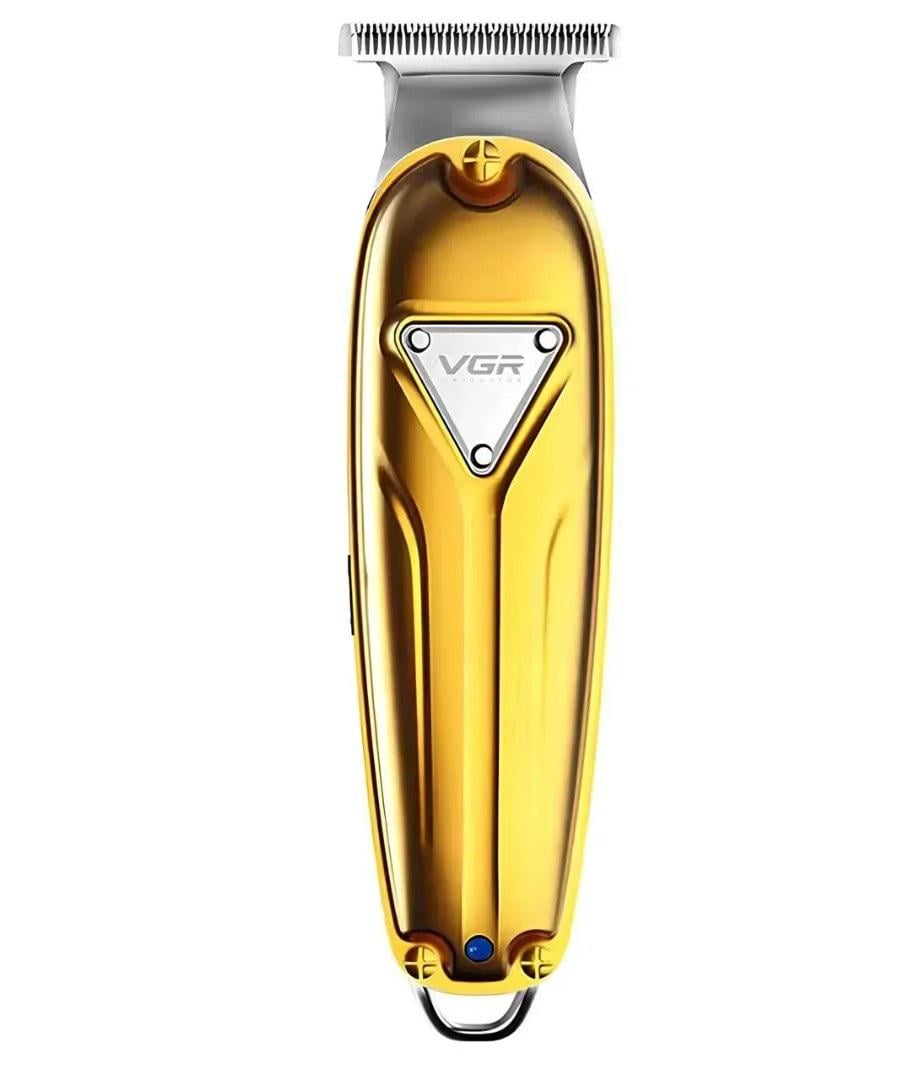 Машинка для стрижки VGR V056 для бороды с 3 насадками от USB (36251250)