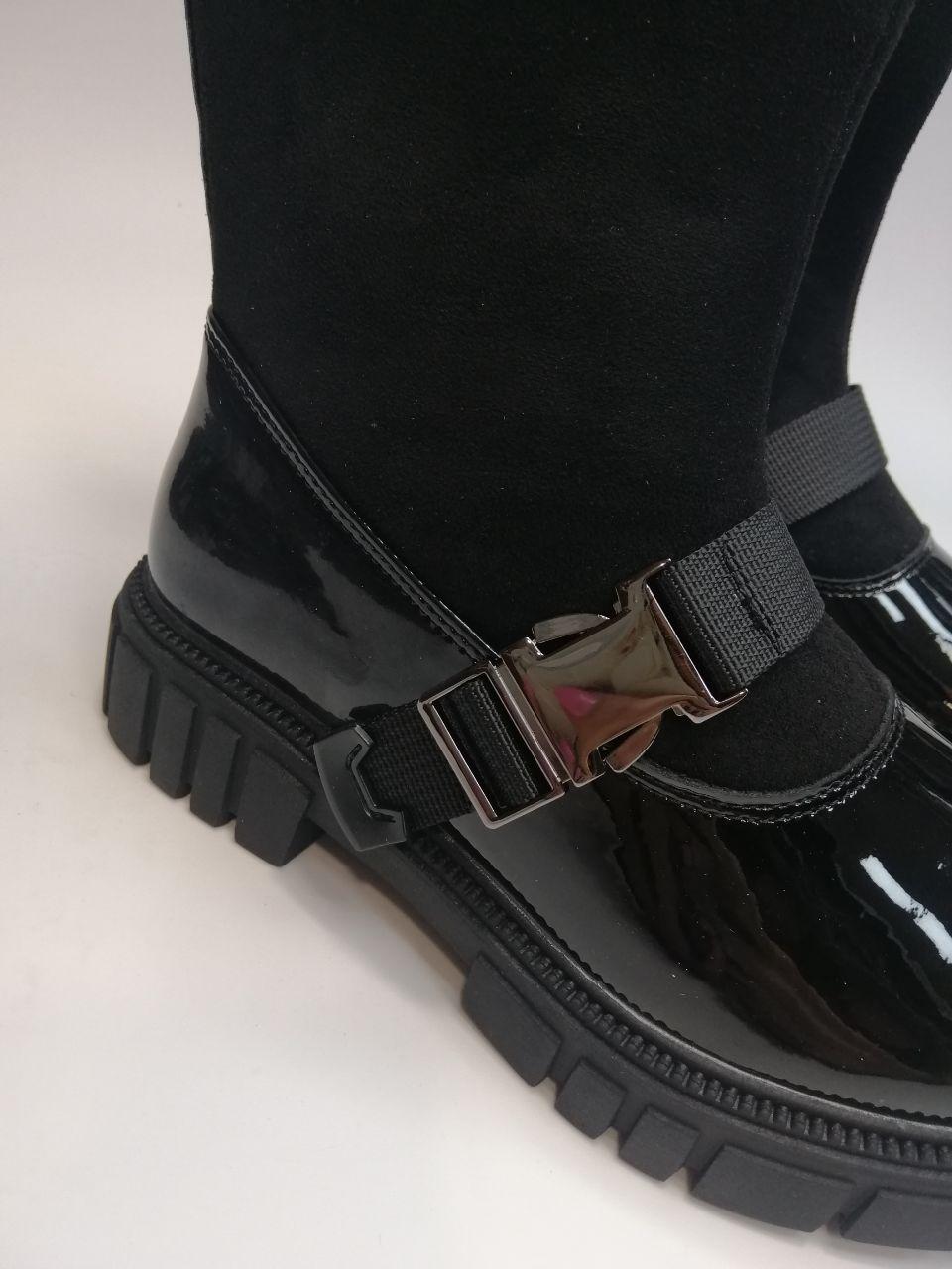 Черевики для дівчинки Weestep р. 35 21,5 см Чорний (578666226 ВКР) - фото 3 Черевики для дівчинки Weestep р. 35 21,5 см Чорний (578666226 ВКР) - фото 3