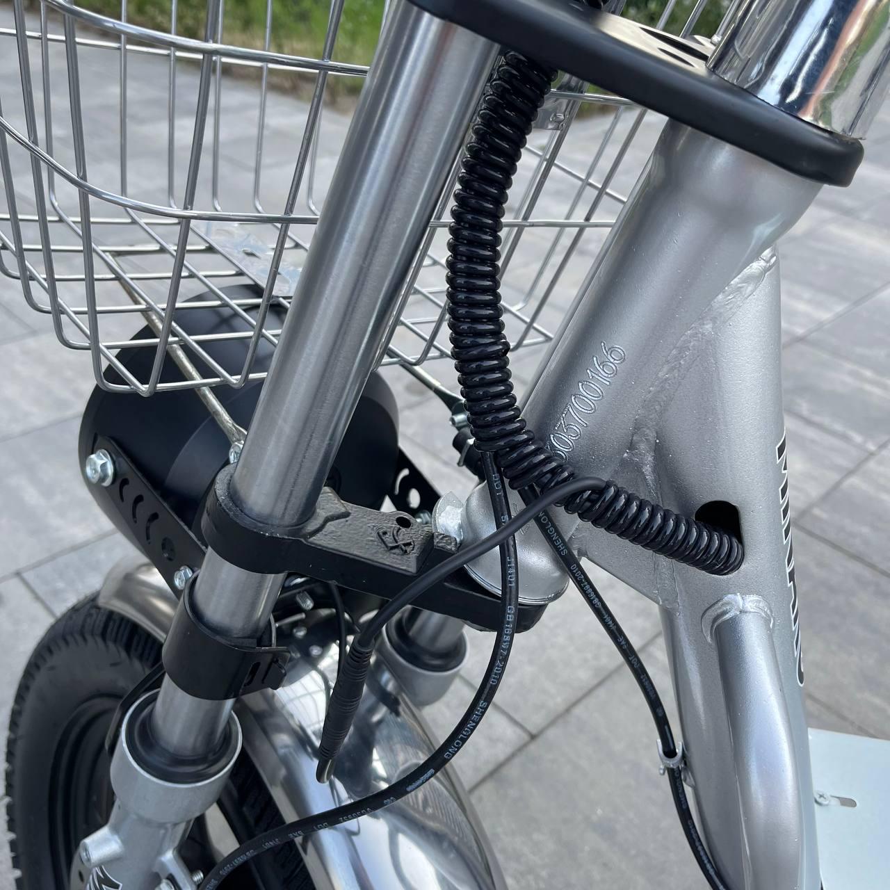 Електровелосипед Minako Monster 16" Chrome з підсиленим багажником (09865543) - фото 8 Електровелосипед Minako Monster 16" Chrome з підсиленим багажником (09865543) - фото 8