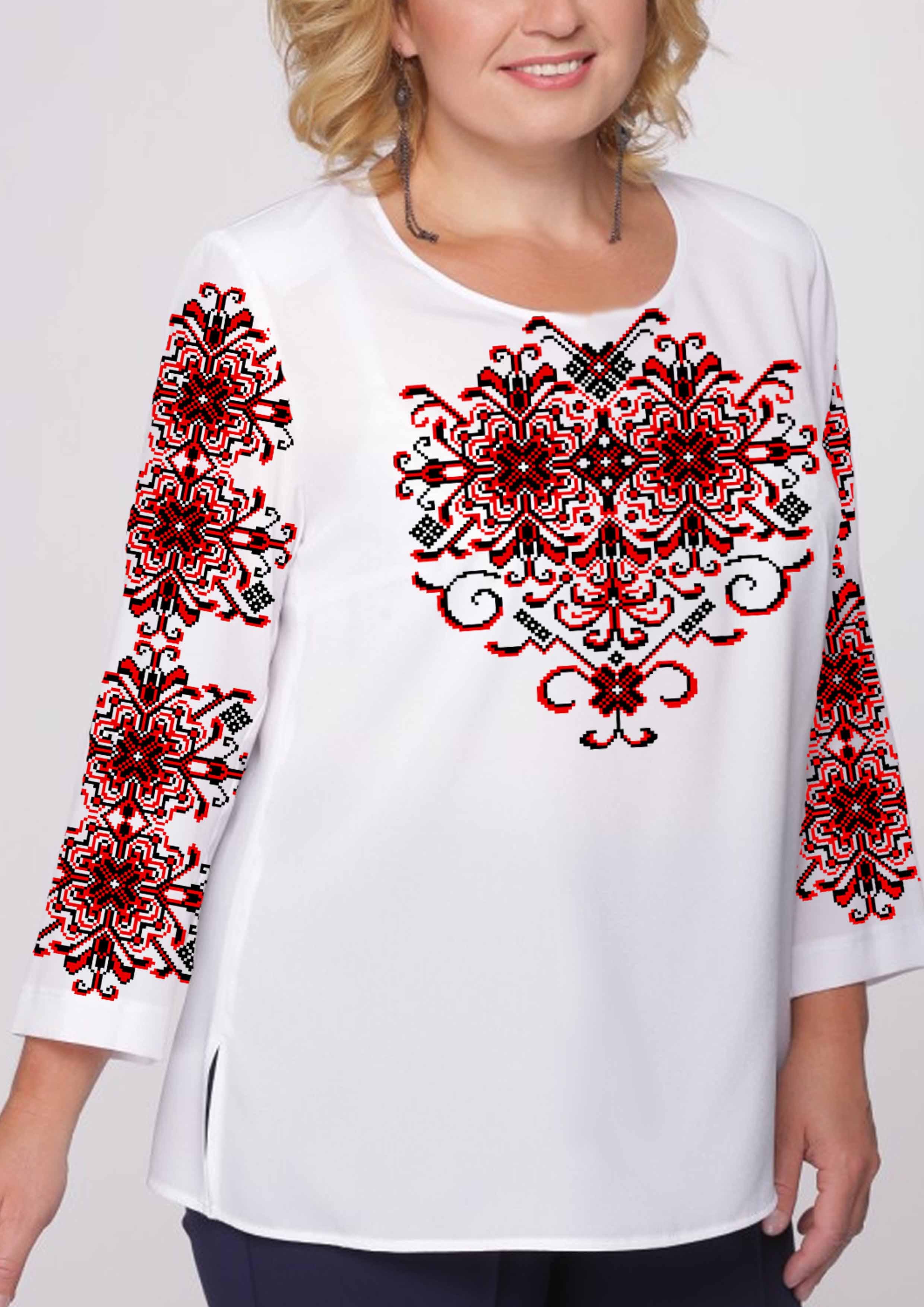 Заготовка для вишивки нитками або бісером сорочка СЖ-162 домоткане полотно Заготовка для вишивки нитками або бісером сорочка СЖ-162 домоткане полотно