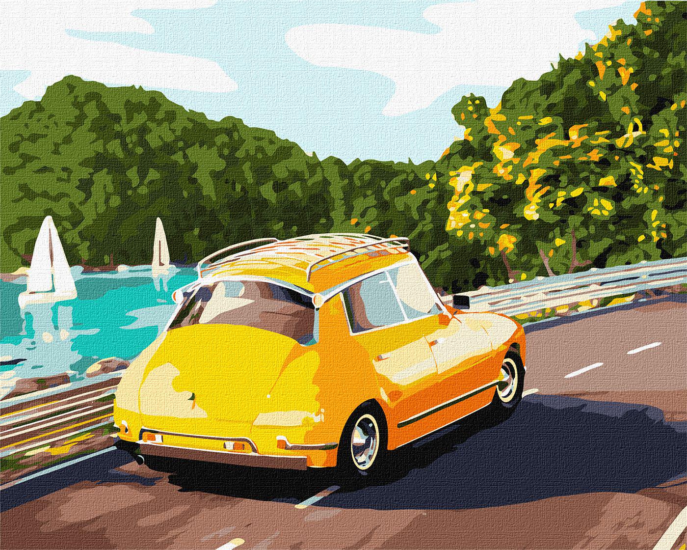 Картина за номерами Ідейка Яскрава подорож 40x50 см (KH2523)