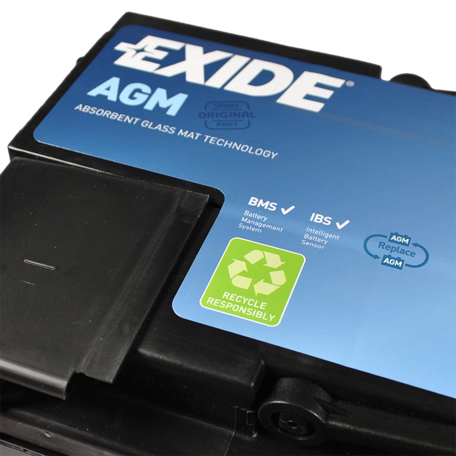 Акумулятор EXIDE AGM 95 Аh 850 A (EK950) - фото 3