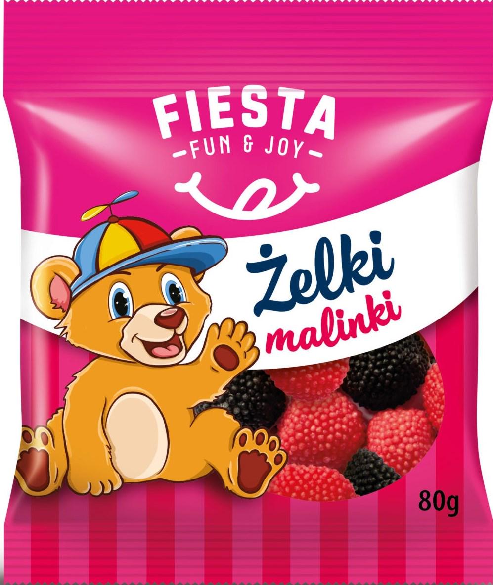 Конфеты желейные Fiesta Малинки 80 г (7051)