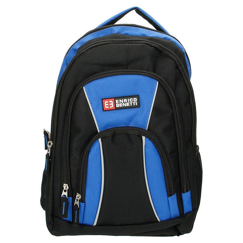 Городской рюкзак Enrico Benetti Martinique 14 л Black/Sky blue (Eb47078914)